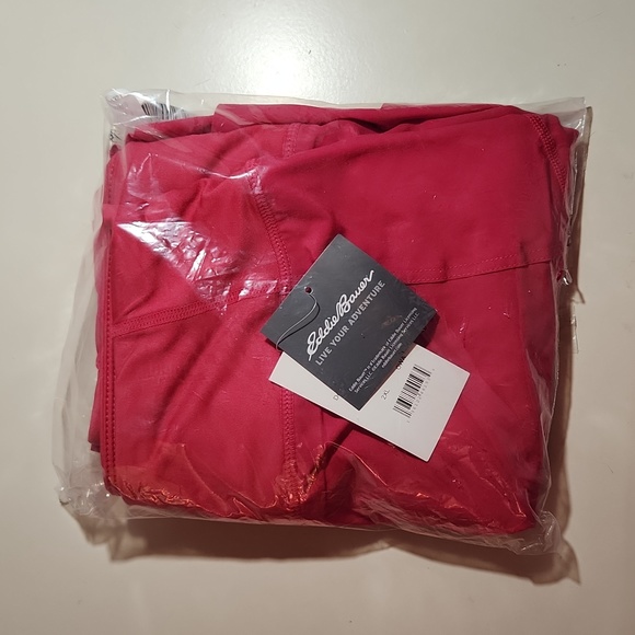 ❤NWT EDDIE BAUER SHORTS - SKYLINE TRAIL ACTIVE SHORTS - ZIPPER POCKET - HOT PINK - Picture 3 of 7